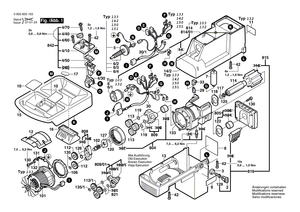 New Genuine Bosch 1601000002 Cutting Head