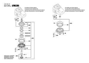 New Genuine Bosch 1601006011 Sealing Plate