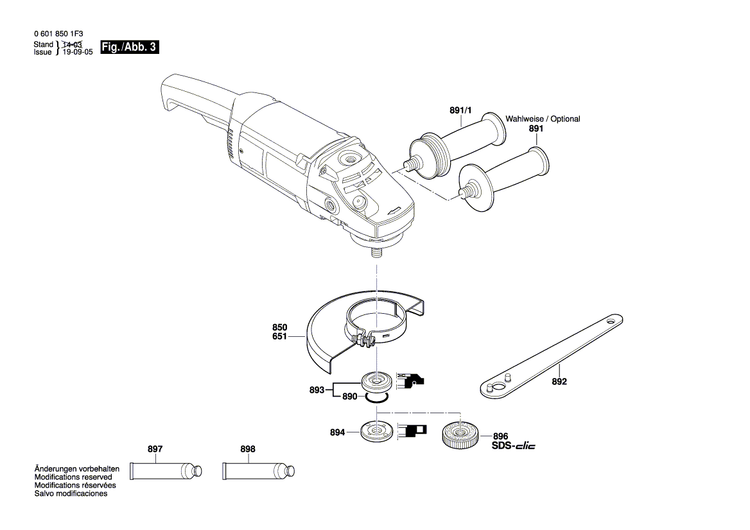 New Genuine Bosch 1601006011 Sealing Plate