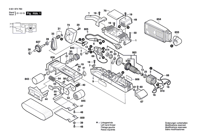 New Genuine Bosch 1601010007 Ceramic Plate
