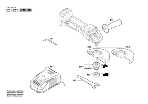 New Genuine Bosch 1601106053 Nameplate