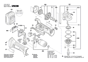 New Genuine Bosch 1601106053 Nameplate