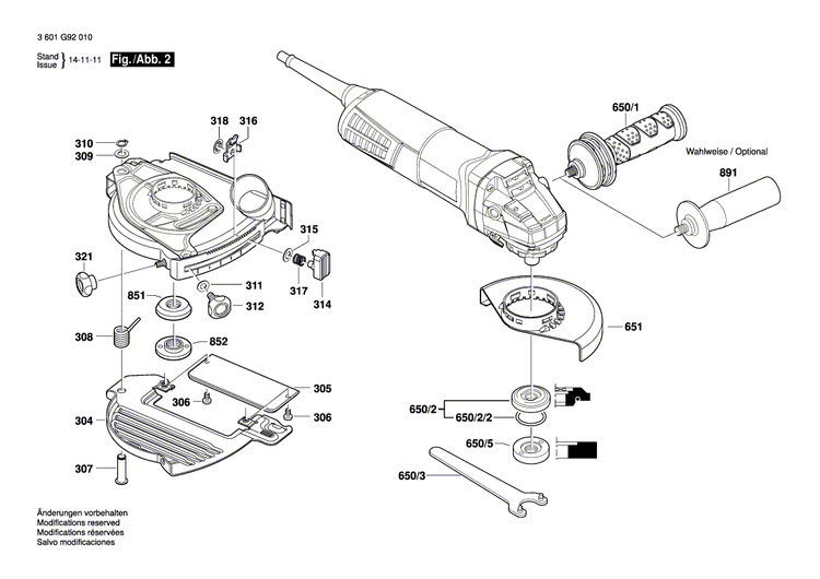 New Genuine Bosch 1601106068 Nameplate