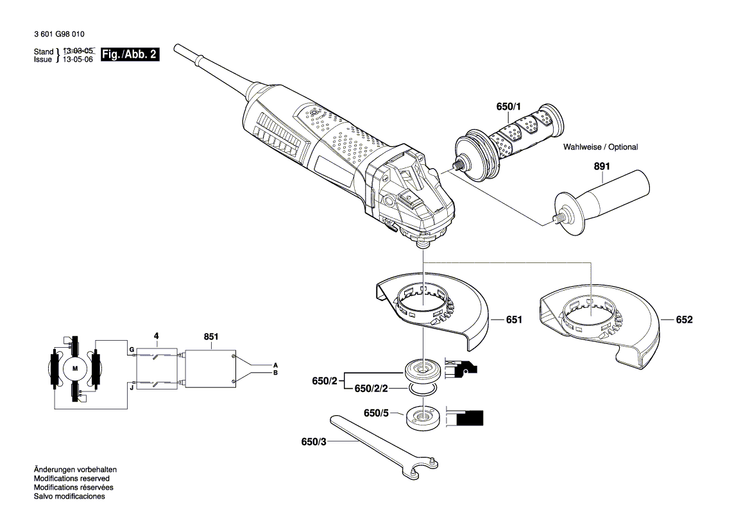 New Genuine Bosch 1601106070 Nameplate