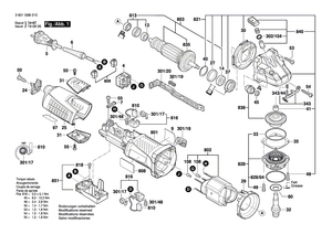 New Genuine Bosch 1601106070 Nameplate