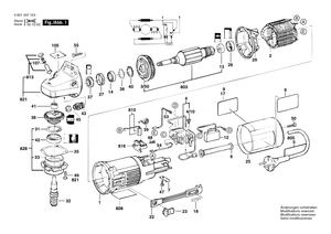 New Genuine Bosch 1601110782 Manufacturer's nameplate