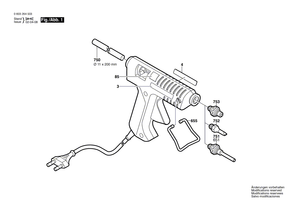 New Genuine Bosch 1601118218 Manufacturer's nameplate