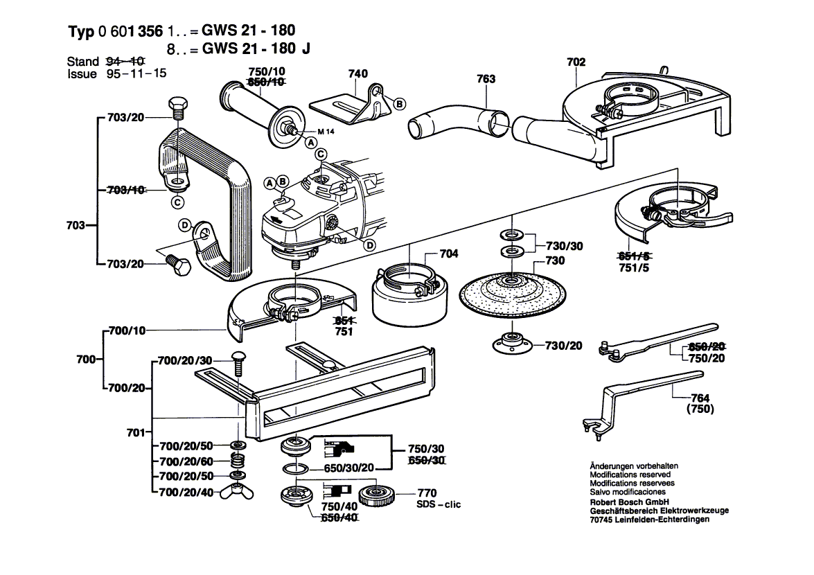 New Genuine Bosch 1601118329 Manufacturer's nameplate