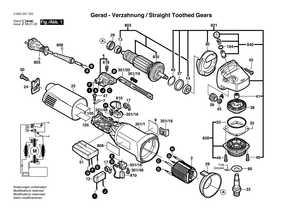 New Genuine Bosch 1601118490 Manufacturer's nameplate