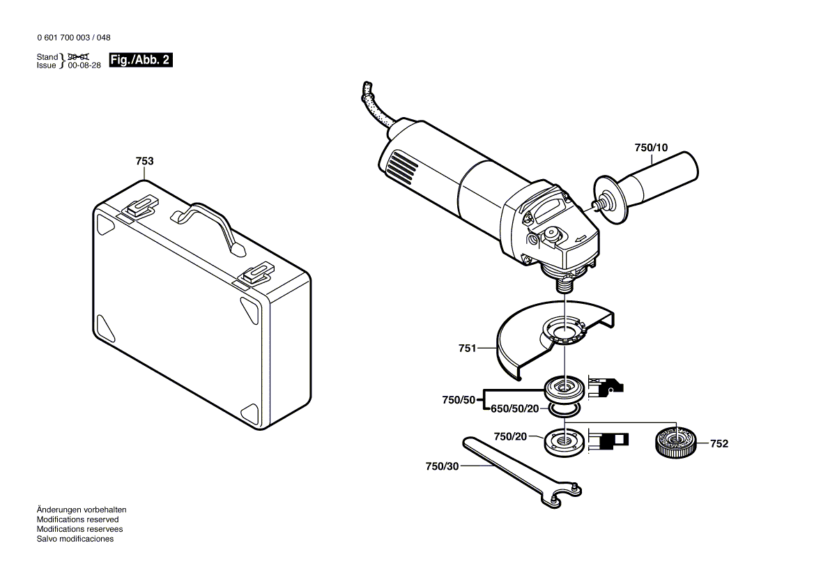New Genuine Bosch 1601118A70 Manufacturer's nameplate