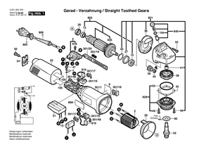 New Genuine Bosch 1601118A74 Manufacturer's nameplate