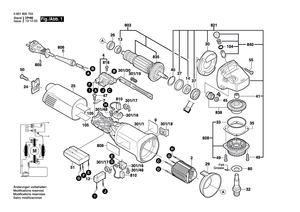 New Genuine Bosch 1601118A77 Manufacturer's nameplate