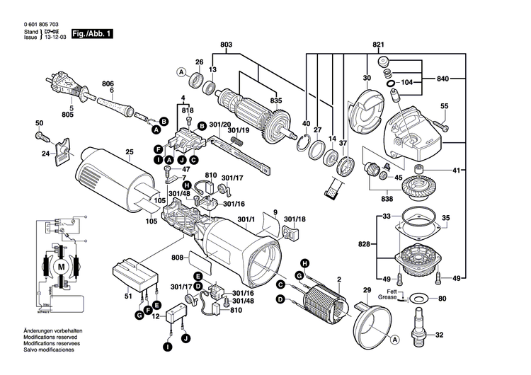 New Genuine Bosch 1601118A77 Manufacturer's nameplate