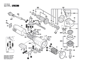 New Genuine Bosch 1601118A78 Manufacturer's nameplate