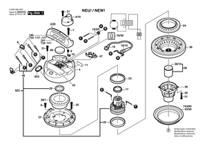 New Genuine Bosch 1601118B18 Manufacturer's nameplate