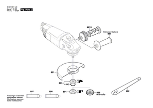 New Genuine Bosch 1601118D13 Manufacturer's nameplate