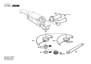 New Genuine Bosch 1601118E11 Manufacturer's nameplate
