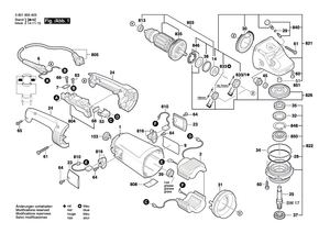 New Genuine Bosch 1601118E14 Manufacturer's nameplate