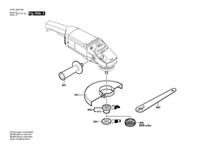 New Genuine Bosch 1601118E66 Manufacturer's nameplate
