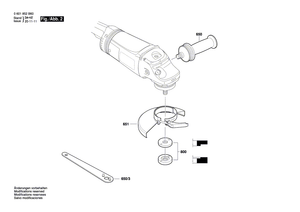 New Genuine Bosch 1601118F38 Manufacturer's nameplate