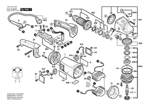 New Genuine Bosch 1601118F96 Manufacturer's nameplate