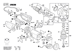 New Genuine Bosch 1601118F98 Manufacturer's nameplate