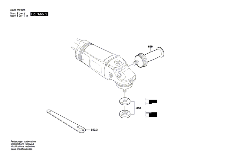 New Genuine Bosch 1601118G66 Reference Plate