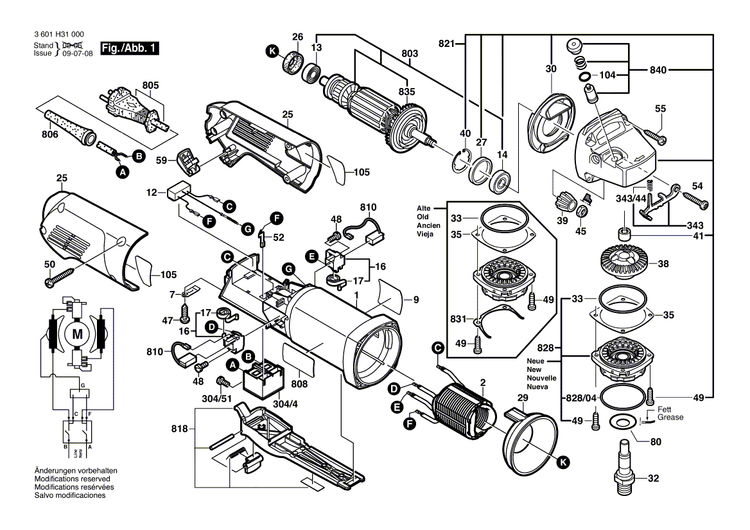 New Genuine Bosch 1601118K21 Manufacturer's nameplate