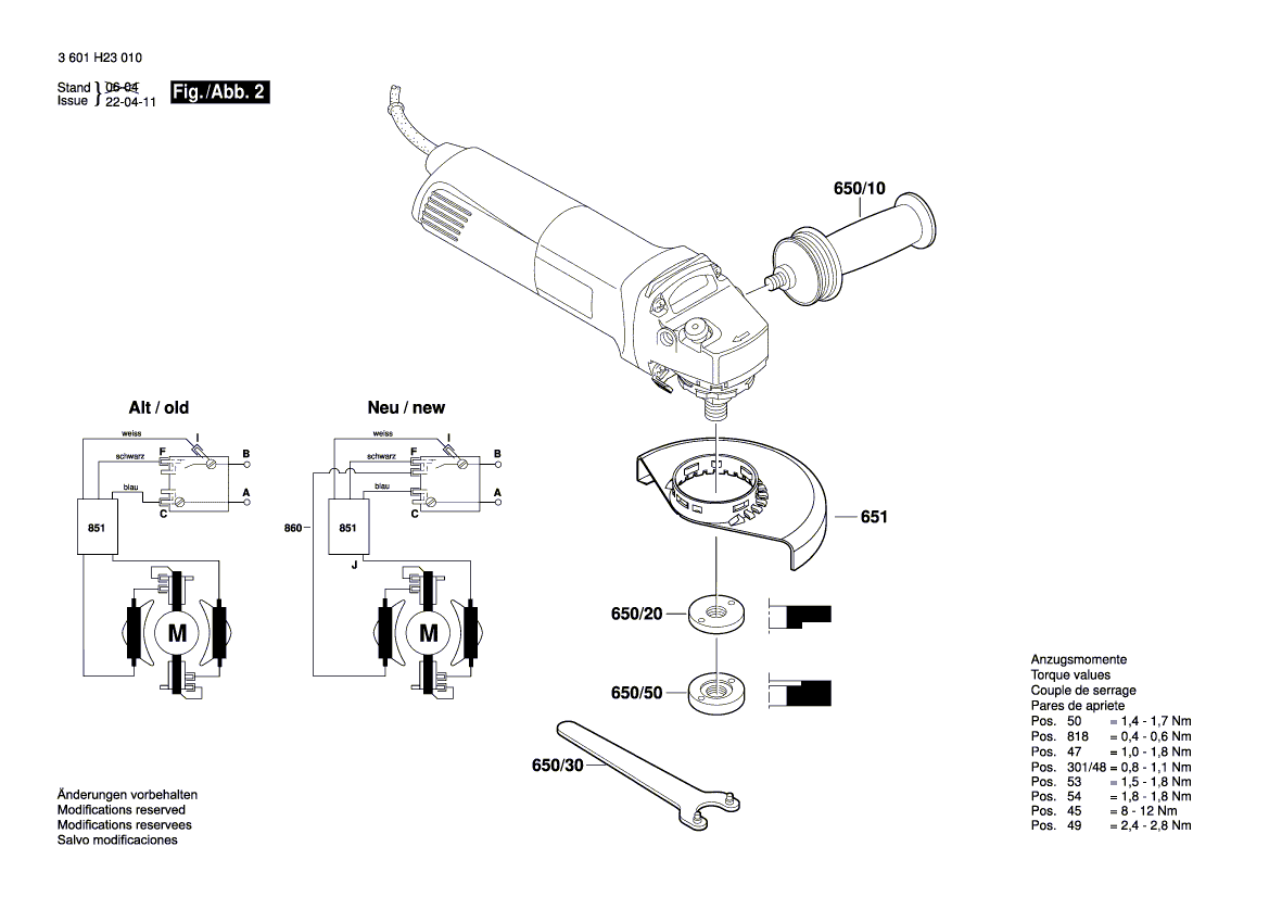 New Genuine Bosch 1601118K48 Nameplate