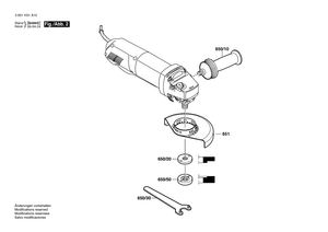 New Genuine Bosch 1601118K50 Nameplate