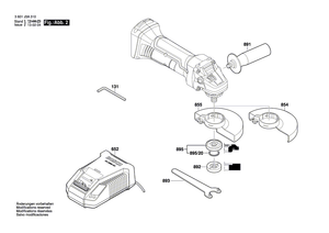 New Genuine Bosch 1601118K85 Manufacturer's nameplate