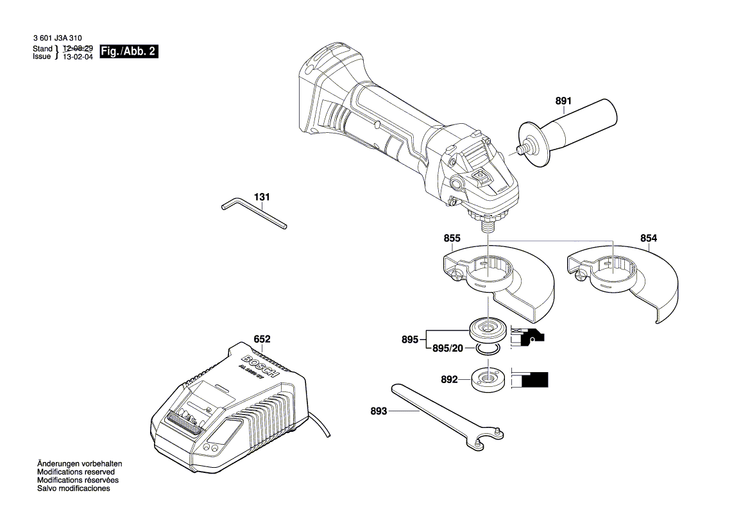 New Genuine Bosch 1601118K85 Manufacturer's nameplate