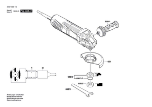 New Genuine Bosch 1601118L16 Manufacturer's nameplate