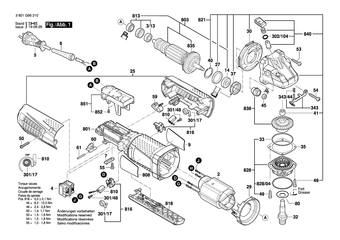 New Genuine Bosch 1601118L21 Manufacturer's nameplate