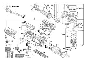 New Genuine Bosch 1601118L37 Nameplate