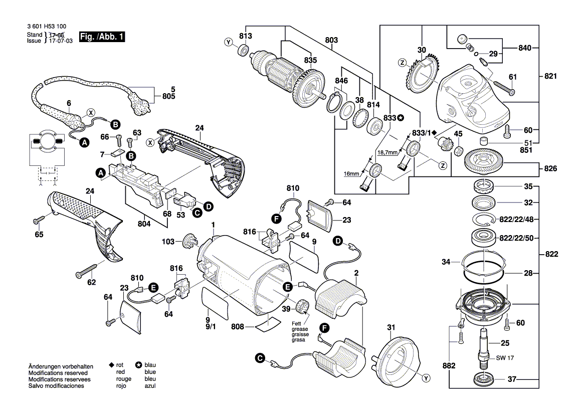 New Genuine Bosch 1601118R34 Manufacturer's nameplate