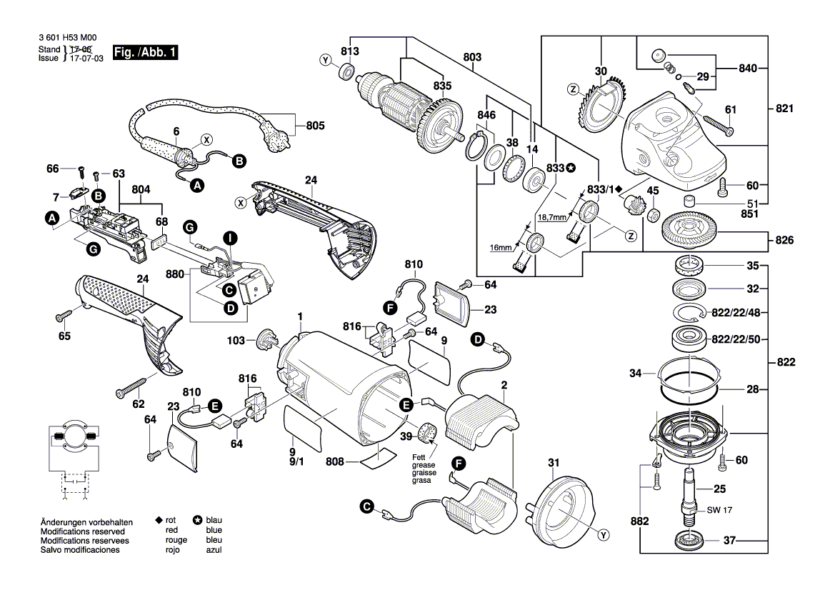 New Genuine Bosch 1601118R35 Manufacturer's nameplate