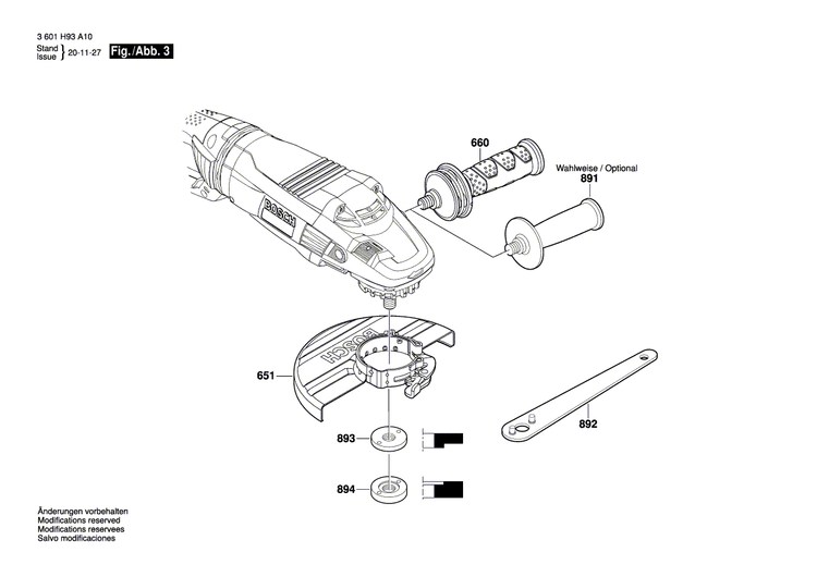 New Genuine Bosch 1601118R94 Manufacturer's nameplate