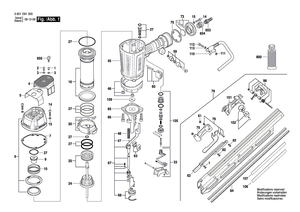 New Genuine Bosch 1601118S44 Nameplate