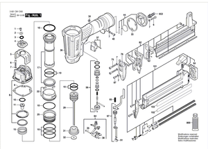 New Genuine Bosch 1601118S54 Warning Label