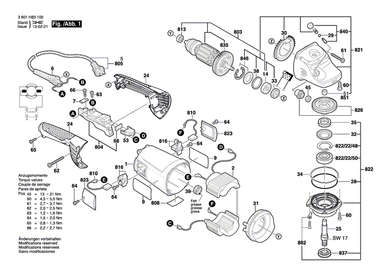 New Genuine Bosch 1601118T49 Manufacturer's nameplate
