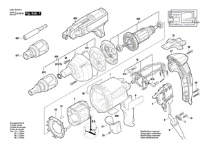 New Genuine Bosch 160111A1ZG Nameplate