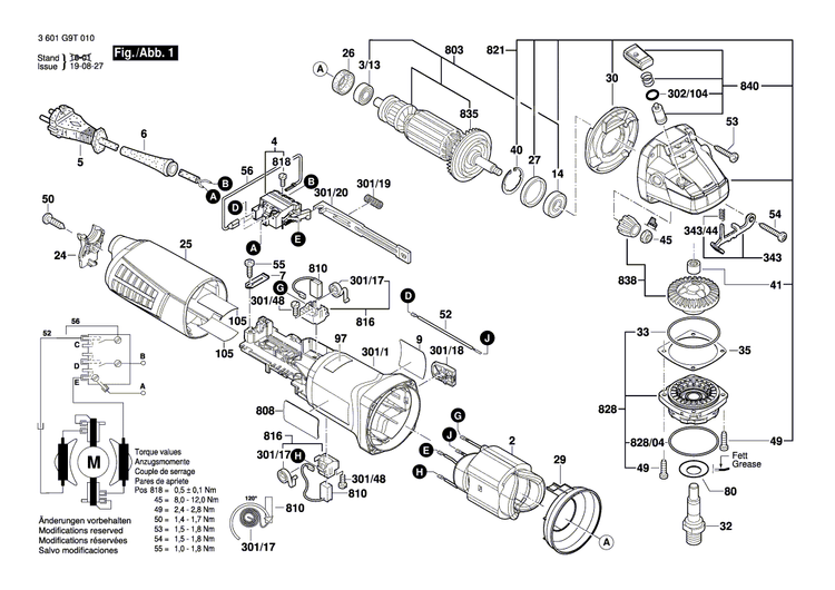 New Genuine Bosch 160111A20T Nameplate