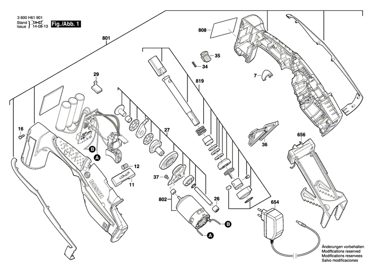 New Genuine Bosch 160111A2AU Nameplate