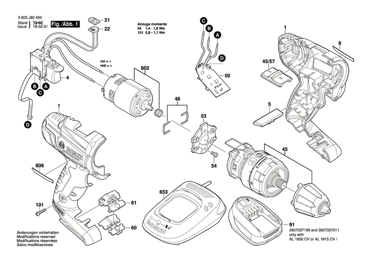 New Genuine Bosch 160111A2DE Nameplate