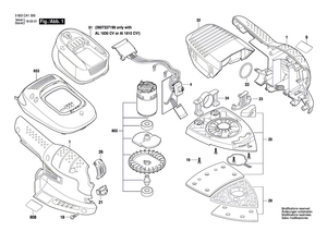 New Genuine Bosch 160111A2EB Nameplate