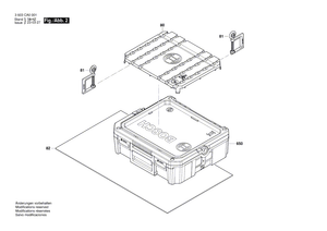 New Genuine Bosch 160111A2JL Nameplate