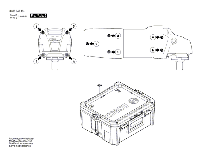 New Genuine Bosch 160111A2SV Nameplate
