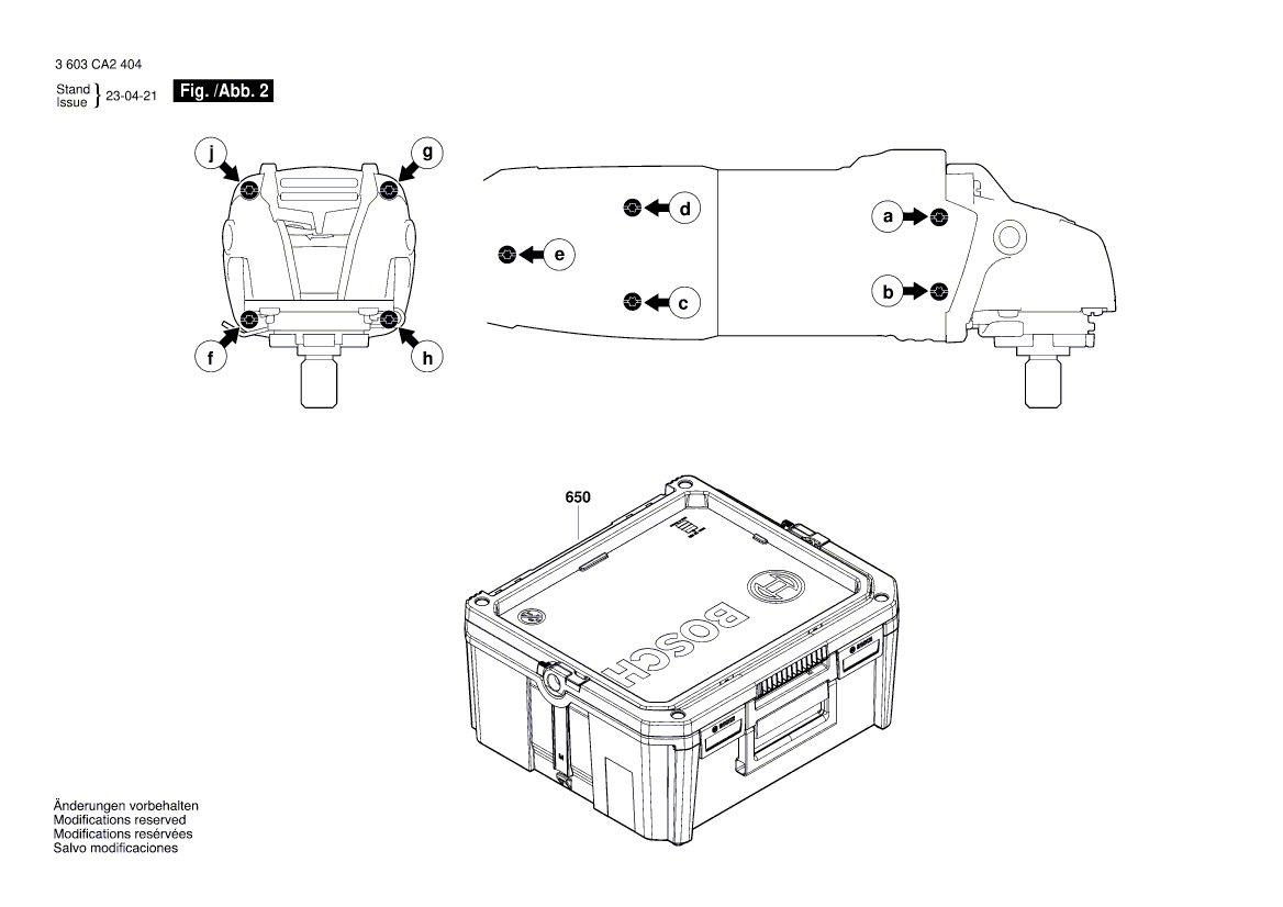 New Genuine Bosch 160111A2TB Nameplate