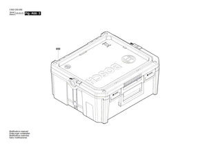 New Genuine Bosch 160111A2VD Nameplate